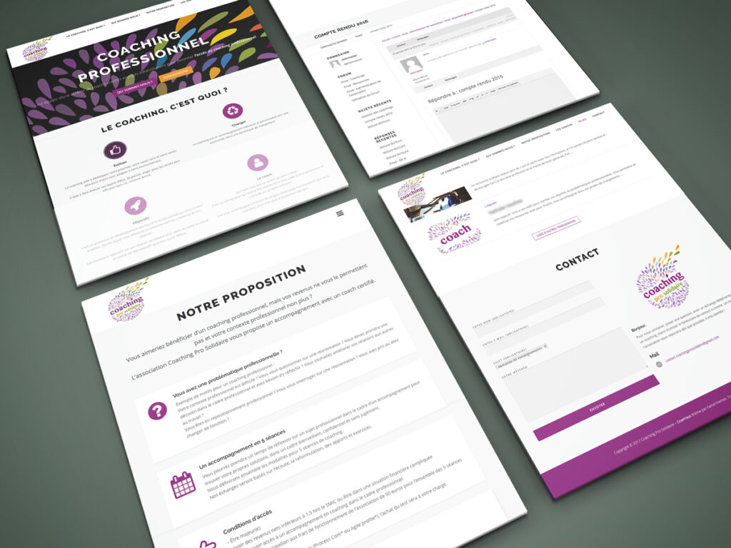 csp website mockup